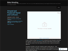 Tablet Screenshot of biblewrestling.wordpress.com