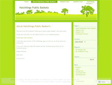 Tablet Screenshot of hatchlingspublicbaskets.wordpress.com