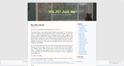 Desktop Screenshot of jgjustme.wordpress.com