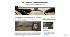 Desktop Screenshot of bestyabooksaround.wordpress.com