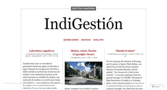 Desktop Screenshot of indigestion2009.wordpress.com