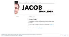 Desktop Screenshot of jacobsunnliden.wordpress.com