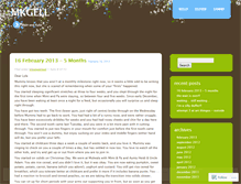 Tablet Screenshot of mkgell.wordpress.com