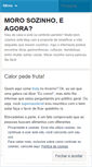 Mobile Screenshot of morosozinhoeagora.wordpress.com