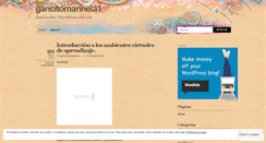 Desktop Screenshot of gancitomarinela1.wordpress.com