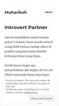 Mobile Screenshot of muharikah.wordpress.com