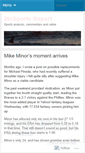 Mobile Screenshot of mcsportsreport.wordpress.com