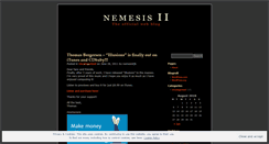 Desktop Screenshot of nemesis2.wordpress.com