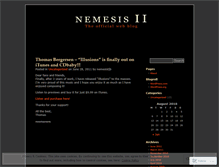 Tablet Screenshot of nemesis2.wordpress.com