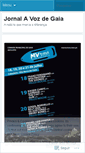 Mobile Screenshot of jornalavozdegaia.wordpress.com