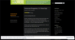 Desktop Screenshot of jejakubikel.wordpress.com