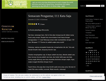 Tablet Screenshot of jejakubikel.wordpress.com