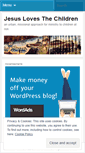 Mobile Screenshot of jesuslovesthechildren.wordpress.com