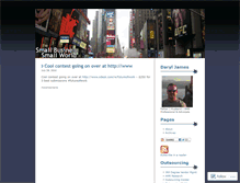 Tablet Screenshot of daryljames.wordpress.com