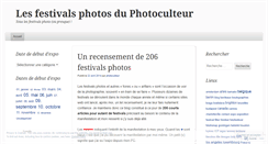Desktop Screenshot of festivalsphoto.wordpress.com