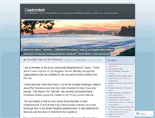 Tablet Screenshot of coastcontact.wordpress.com