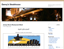 Tablet Screenshot of danssteakhouse.wordpress.com