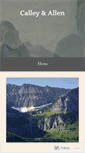 Mobile Screenshot of calleyandallen.wordpress.com