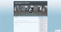 Desktop Screenshot of adamgodwin.wordpress.com