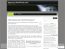 Tablet Screenshot of marconic.wordpress.com