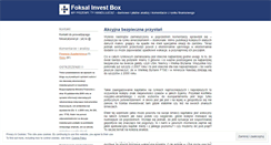 Desktop Screenshot of foksal.wordpress.com