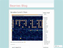 Tablet Screenshot of beanie.wordpress.com