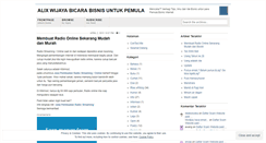 Desktop Screenshot of alixwijaya.wordpress.com