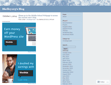 Tablet Screenshot of bkelley103.wordpress.com