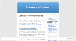 Desktop Screenshot of omnograms.wordpress.com