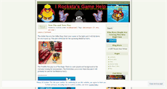 Desktop Screenshot of irockstagamehelp.wordpress.com