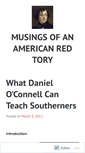 Mobile Screenshot of americanredtory.wordpress.com