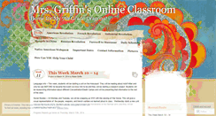 Desktop Screenshot of mrsgriffinsclass.wordpress.com