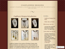 Tablet Screenshot of cogflower.wordpress.com