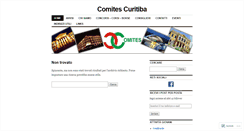 Desktop Screenshot of comitescuritiba.wordpress.com