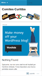 Mobile Screenshot of comitescuritiba.wordpress.com
