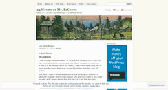 Desktop Screenshot of leconte24.wordpress.com