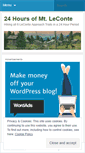 Mobile Screenshot of leconte24.wordpress.com