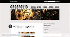 Desktop Screenshot of grospouic.wordpress.com