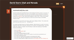 Desktop Screenshot of davidstorrsutah.wordpress.com
