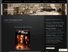 Tablet Screenshot of deadgirlbaking.wordpress.com