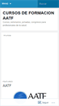 Mobile Screenshot of aatf.wordpress.com