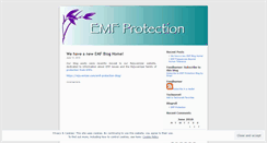 Desktop Screenshot of emfprotection.wordpress.com