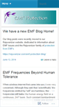 Mobile Screenshot of emfprotection.wordpress.com