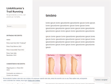 Tablet Screenshot of linkalicante.wordpress.com