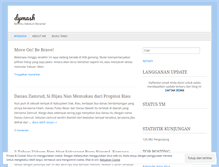 Tablet Screenshot of dymash.wordpress.com