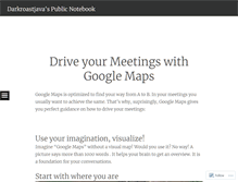Tablet Screenshot of darkroastjava.wordpress.com