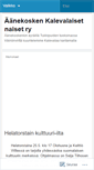 Mobile Screenshot of aanekoskenkalevalaisetnaiset.wordpress.com