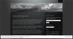 Desktop Screenshot of garretmenges.wordpress.com
