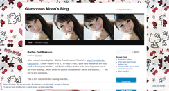 Desktop Screenshot of glamorousmoon.wordpress.com