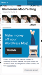 Mobile Screenshot of glamorousmoon.wordpress.com